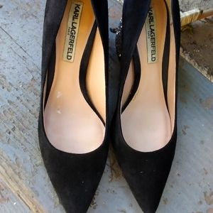 Karl Lagerfield low pump